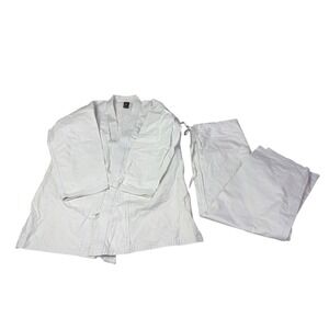 Tokaido Japan Karate Association Gi Set White 100% Cotton Made in Japan